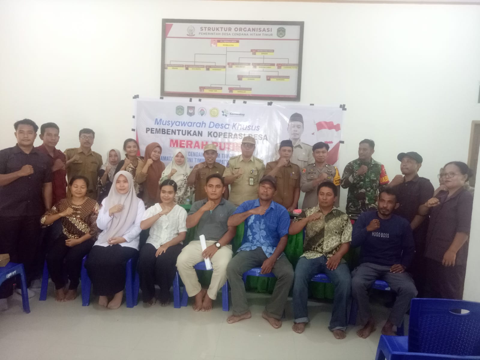Desa Cendana Hitam Timur Bentuk Koperasi Merah Putih, Dukung Program Nasional Presiden Prabowo