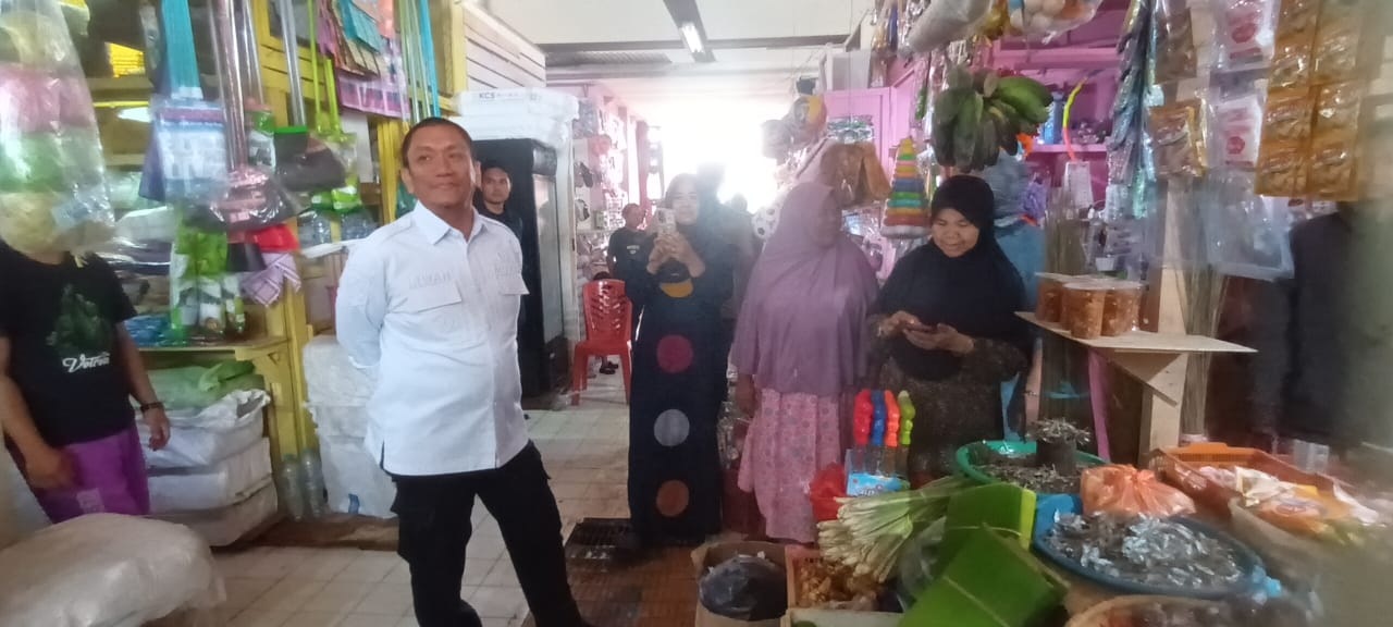Revitalisasi Pasar Malindungi Dimulai Tahun Ini, Bupati Lutim Tinjau Langsung Lokasi