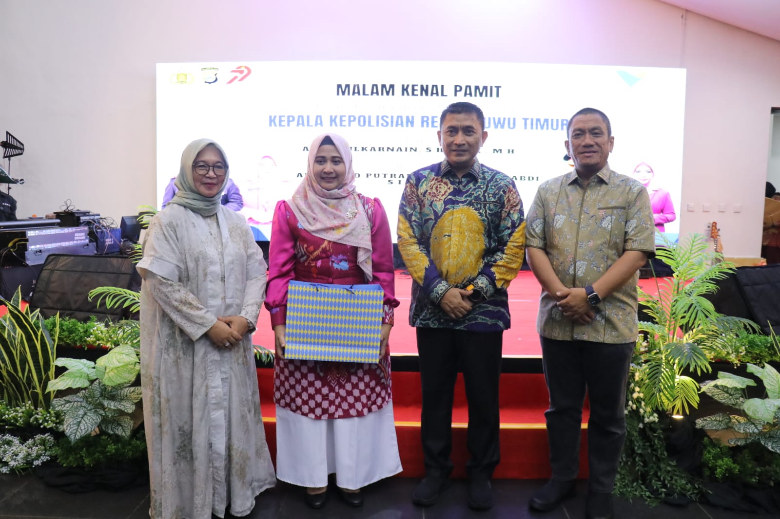 Kenal Pamit Kapolres Luwu Timur, Zulkarnain Pamit, Ario Putranto Siap Lanjutkan Sinergi