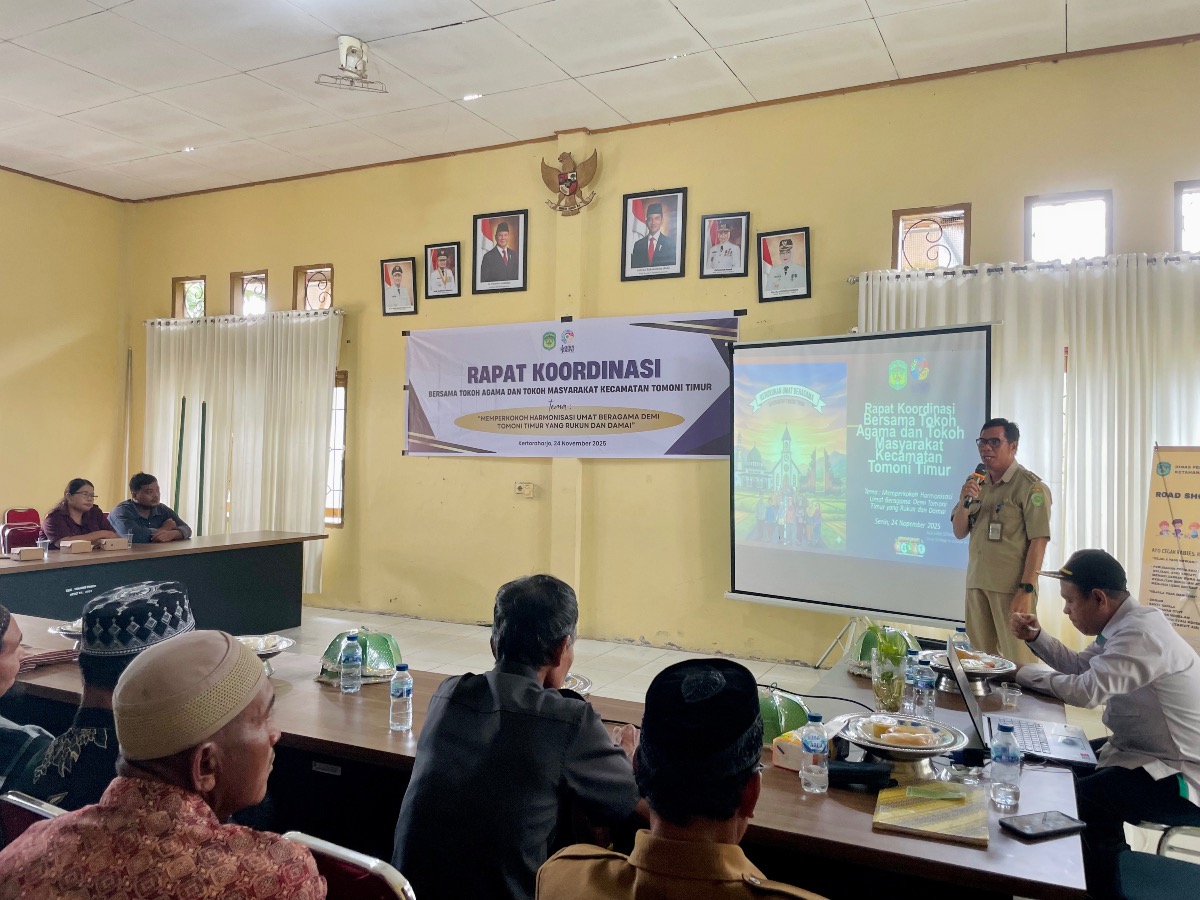 Tokoh Agama dan Masyarakat Tomoni Timur, Rakor  Perkuat  Harmonisasi Umat Beragama