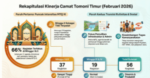 Biru dan Emas Tradisional Marhaban Ya Ramadhan Konten Facebook