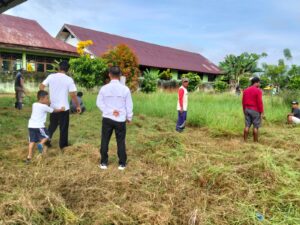 Kecamatan Angkona Rutin Gelar Jumat Bersih Juara Libatkan Warga Dua Desa