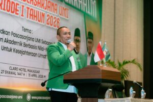 Di Depan Calon Wisudawan Doktor UMI, Bupati Irwan Ungkap Inspirasi Program Beasiswa di Lutim
