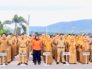 Bupati Irwan Pimpin Apel Pagi, Tekankan Pengawalan Program Prioritas Daerah