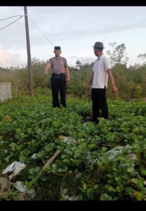 Kolaborasi Polisi dan Pengelola Pasar Doi-Doi Perkuat Upaya Menjaga Kebersihan Lingkungan