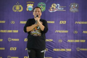 Apresiasi Kapolres Cup, Bupati Irwan Sebut Perkembangan Basket Luwu Timur Luar Biasa