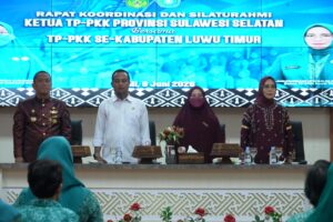 Rakor dan Silaturahmi TP PKK Sulsel dan Lutim, Tekankan Penguatan Peran Keluarga
