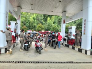 Satpol PP Malili Perketat Pengawasan Penyaluran Pertalite di SPBU Ussu