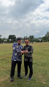 Kadis Disparmudora dan Camat Angkona Tinjau Lapangan Kecamatan, Dorong Pengembangan RTH dan Sport Center