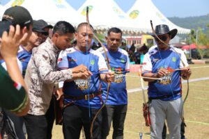 516 Pemanah Ramaikan Bupati Cup II Luwu Timur, Bupati Irwan: Semoga Lahir Atlet Berprestasi