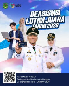 Belum Sehari Dibuka, Pendaftar Beasiswa Lutim Juara Tembus 2.725 Mahasiswa