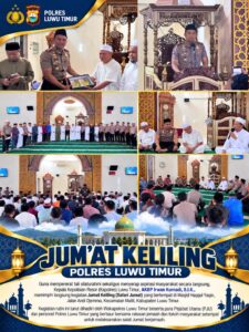 Kapolres Luwu Timur Ingatkan Bahaya Narkoba Saat Jumling di Malili