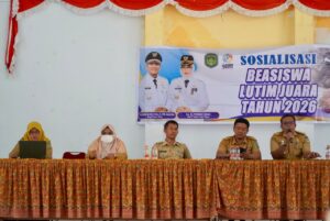 Perluas Akses Informasi, Pemkab Lutim Mulai Sosialisasikan Beasiswa Lutim Juara 2026